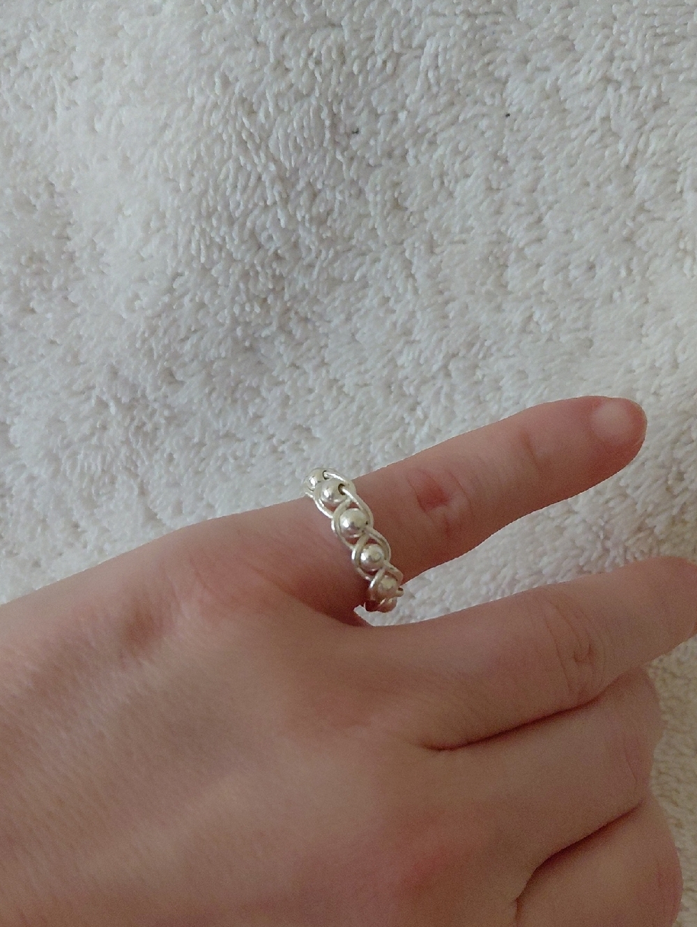 Silver Knot Band Ring - Women's Jewelry